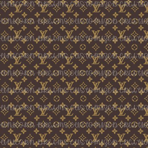 louis vuitton brown patterned vinyl